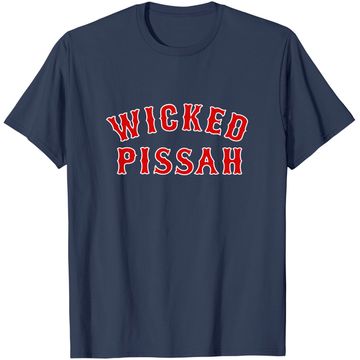 Discover Wicked Pissah Pisser New England Southie Gift T-Shirt