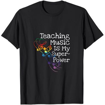 Discover Music Teacher T Shirt