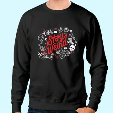 Discover Cruella Stay Weird Sweatshirt