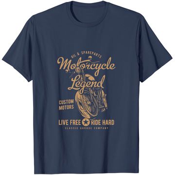 Discover Motorcycle Legend T-Shirt