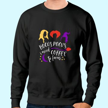 Discover Hocus Pocus Halloween Casual Short Sleeve Sweatshirt
