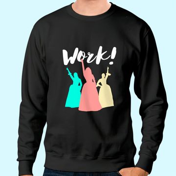 Discover Schuyler Sister Hamilton Musical Work Sweatshirt