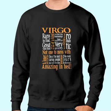 Discover Not One to Mess with Amazing in Bed Virgo Sweatshirt