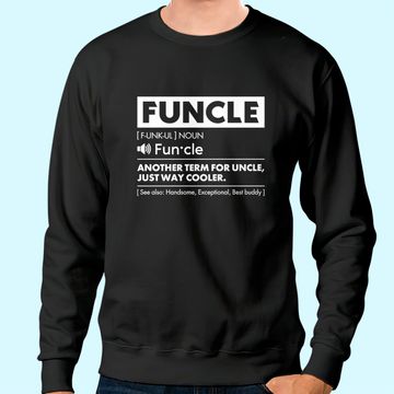 Discover Comfiv Funcle Sweatshirt for Men Best Uncle Sweatshirt Ever Cool Sweatshirt
