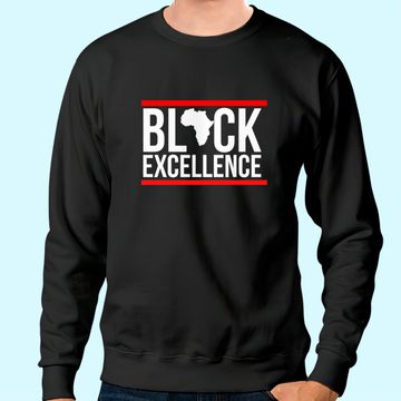 Discover Black Excellence African American Sweatshirt