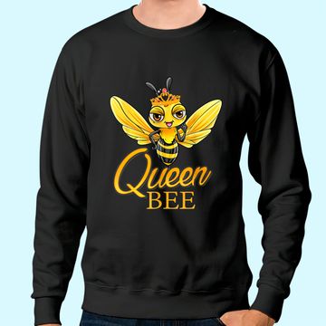 Discover Queen Bee Crown Cute Honey Bee Hive Gift Beekeeping TShirt