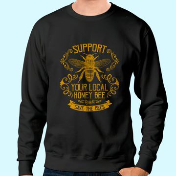 Discover Honey Bee Bee Keeper Design Sweatshirt