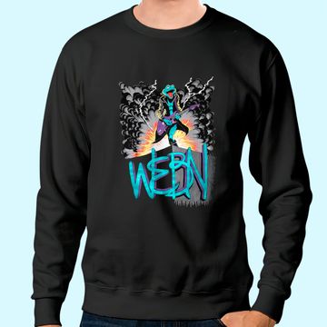 Discover Vintage WEBN Fireworks Unisex Sweatshirt
