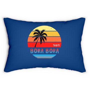 Discover Bora Bora Tahiti Lumbar Pillow