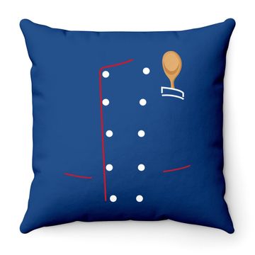 Discover Chef Coat Throw Pillow