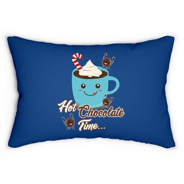 Discover Hot Chocolate Lumbar Pillow
