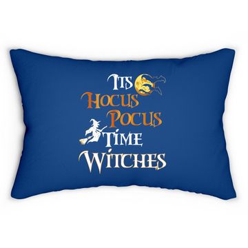 Discover Halloween Witch Its Hocus Pocus Time Witches Lumbar Pillow