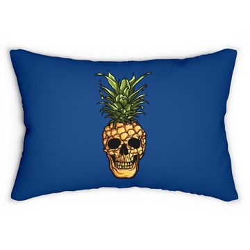 Discover Pineapple Skull Lumbar Pillow Pineapple Lumbar Pillow