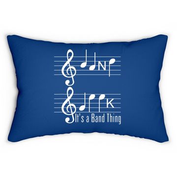 Discover Musicians Band Geek Funny Lumbar Pillow