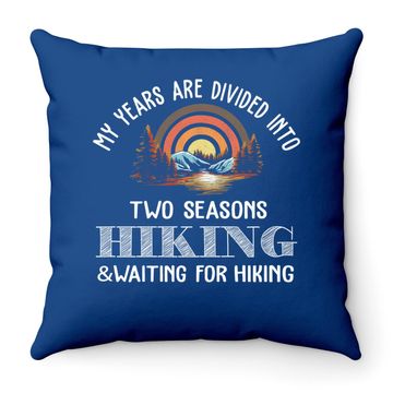 Discover Two Seasons Hiking Throw Pillow