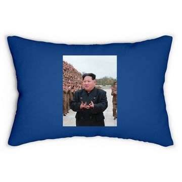 Discover Kim Jong Un Blood Lumbar Pillow