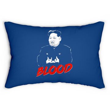Discover Kim Jong Un Blood Lumbar Pillow