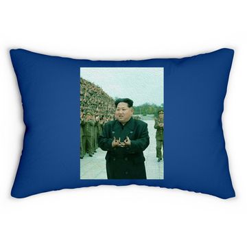 Discover Kim Jong Un Blood Lumbar Pillow