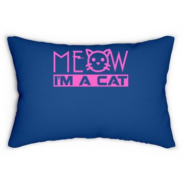 Discover Halloween Meow I'm A Cat Lumbar Pillow
