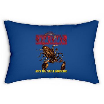 Discover Scorpions German Rock Band Irl Black Adult Lumbar Pillow
