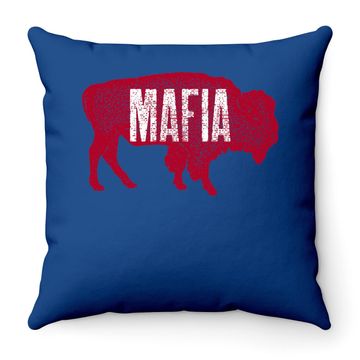 Discover Buffalo Mafia Throw Pillow