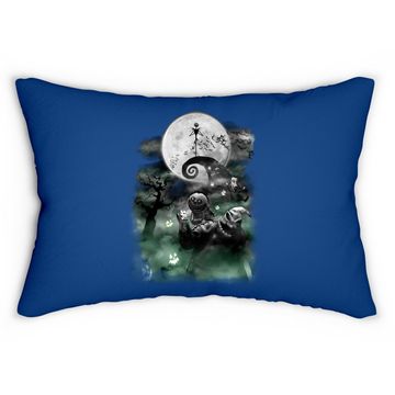 Discover The Nightmare Before Christmas Haunted Scene Lumbar Pillow