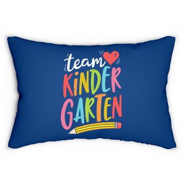 Discover Team Kindergarten Teacher  lumbar Pillow