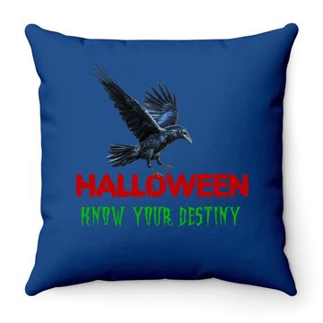 Discover Halloween Know Your Destiny Classic Throw Pillow