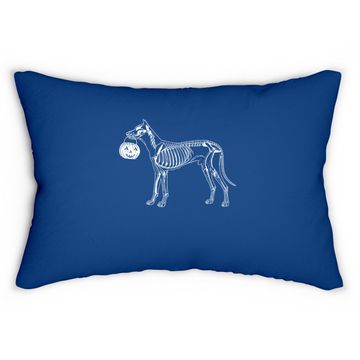Discover Skeleton Dog Lumbar Pillow