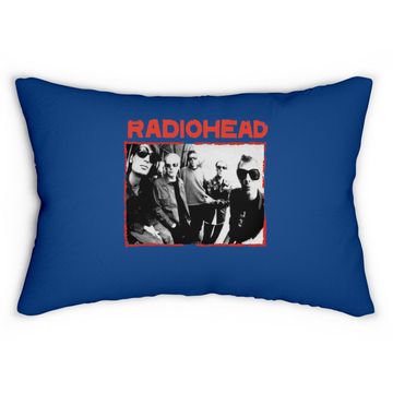 Discover Radiohead Vintage Lumbar Pillow