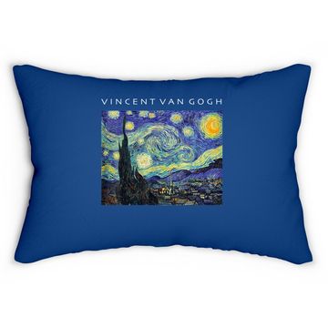 Discover Vincent Van Gogh Starry Night Lumbar Pillow