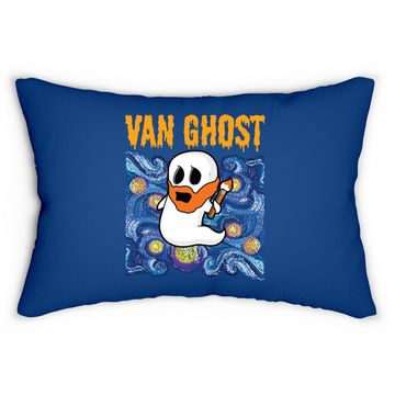 Discover Halloween Van Gogh Starry Night Lumbar Pillow