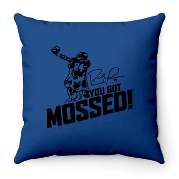 Discover You Got Mossed T_throw Pillow