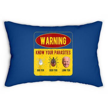 Discover Know Your Parasites Lumbar Pillow