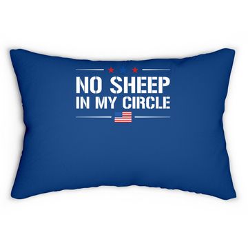 Discover No Sheep In My Circle Lumbar Pillow