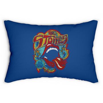 Discover Rolling Stones Vintage Lumbar Pillow