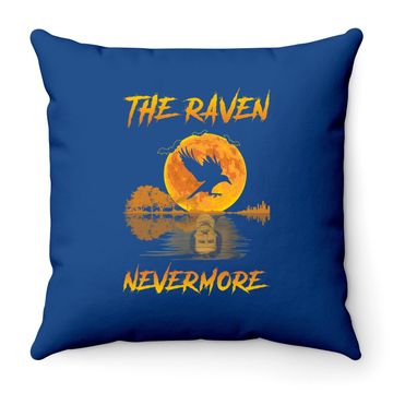 Discover The Raven Nevermore Throw Pillow