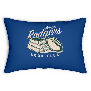 Discover Aaron Rodgers Book Club Lumbar Pillow