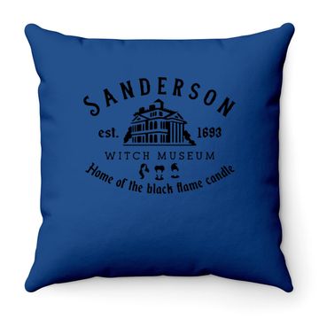 Discover Hocus Pocus Witch Museum Throw Pillow