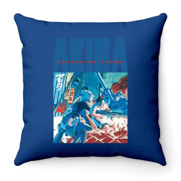 Discover Akira Throw Pillow Katsuhiro Otomo Throw Pillow