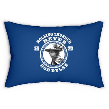 Discover Bob Dylan Revue Lumbar Pillow