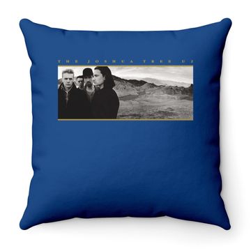Discover U2 & Joshua Tree Organic Cotton Throw Pillow