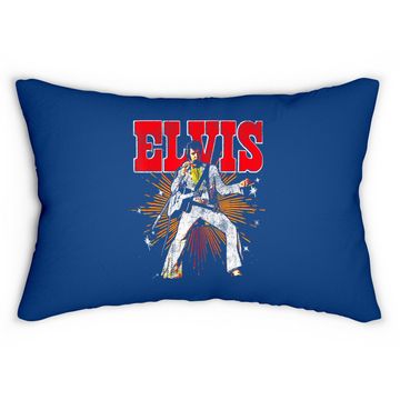 Discover Elvis Presley  Retro Lumbar Pillow