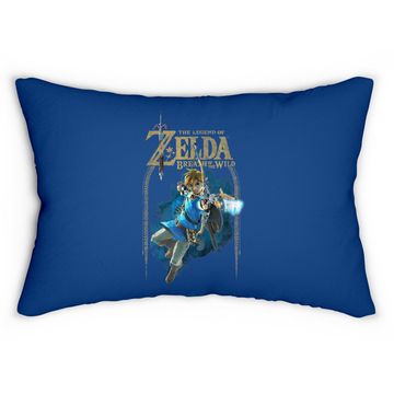 Discover Zelda Breath Of The Wild Link Arch Lumbar Pillow