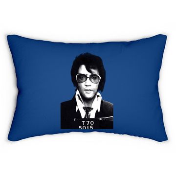 Discover Elvis Presley King Rock N Roll Lumbar Pillow
