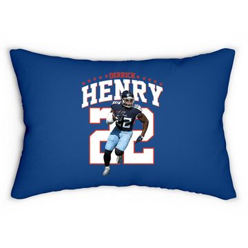Discover Derrick Henry 22 Tennesese Titan Lumbar Pillow