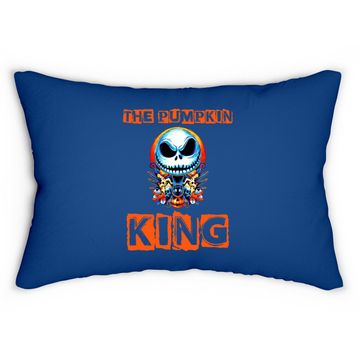 Discover Jack Skellington The Pumpkin King Halloween Lumbar Pillow