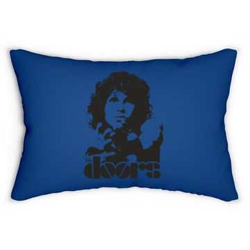 Discover The Doors Sand Jim Morrison Break On Through Lumbar Pillow