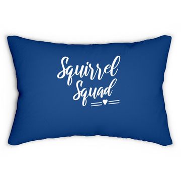 Discover Squirrel Squad Lumbar Pillow