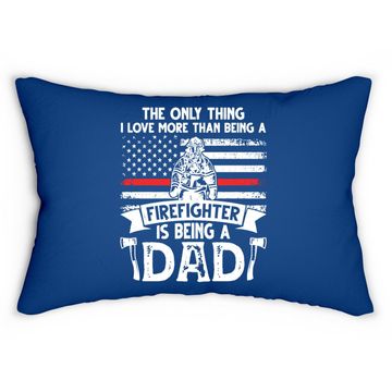Discover Being A Firefighter Lumbar Pillow